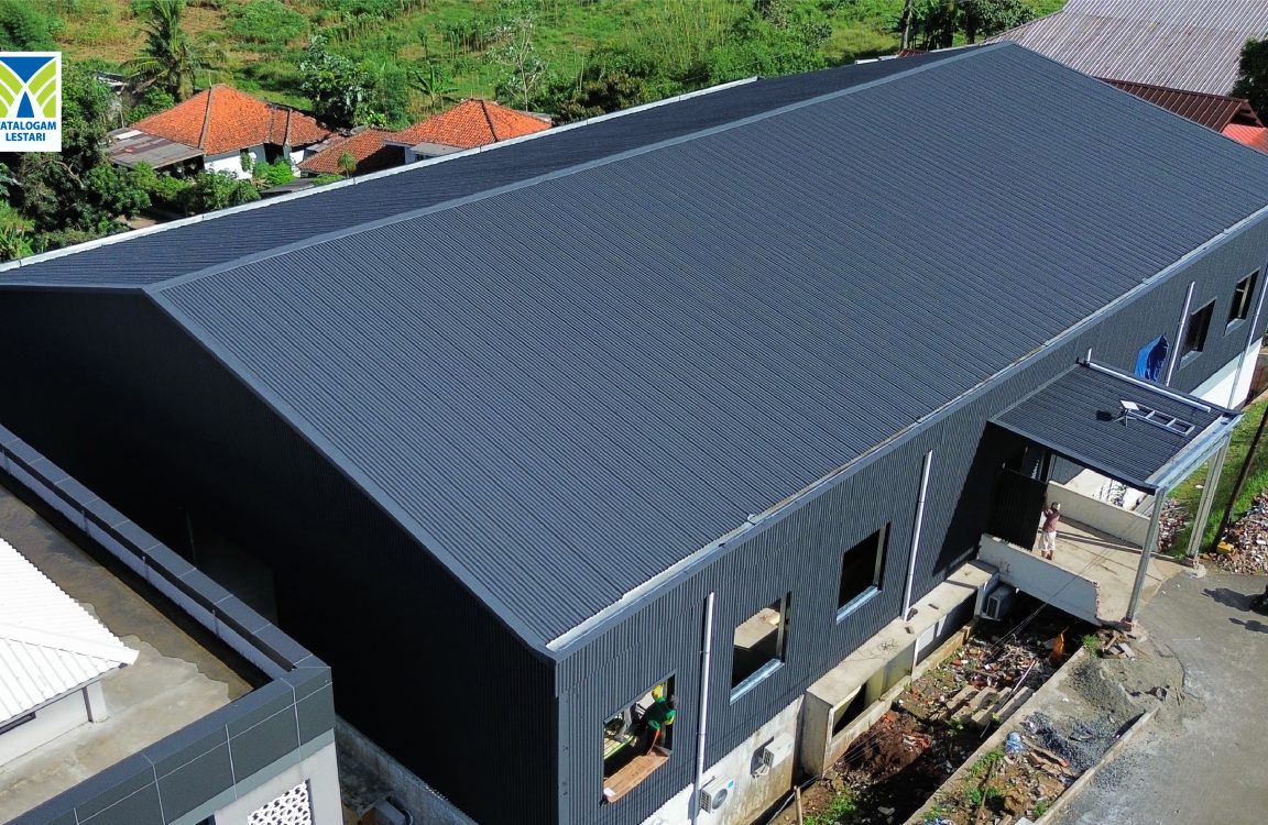 Gambar 3. Project Sakura Roof. Sumber: Dokumentasi Tatalogam