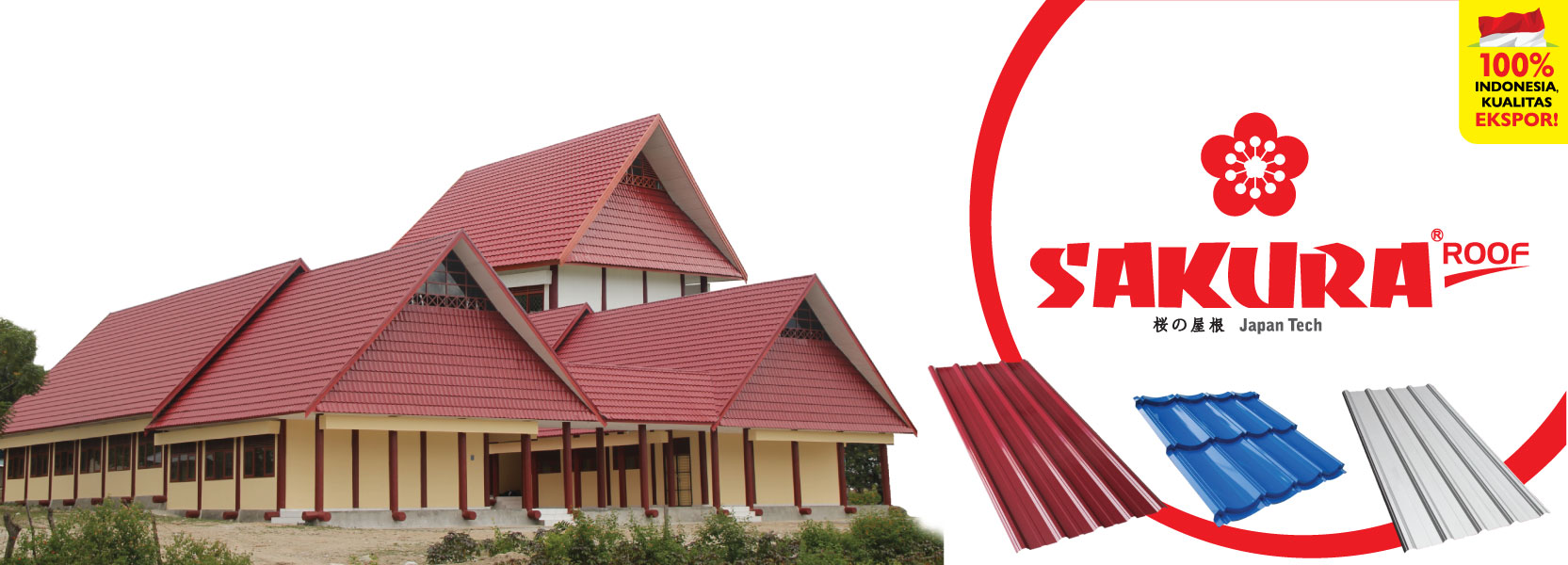 Sakura Roof - Tatalogam Lestari