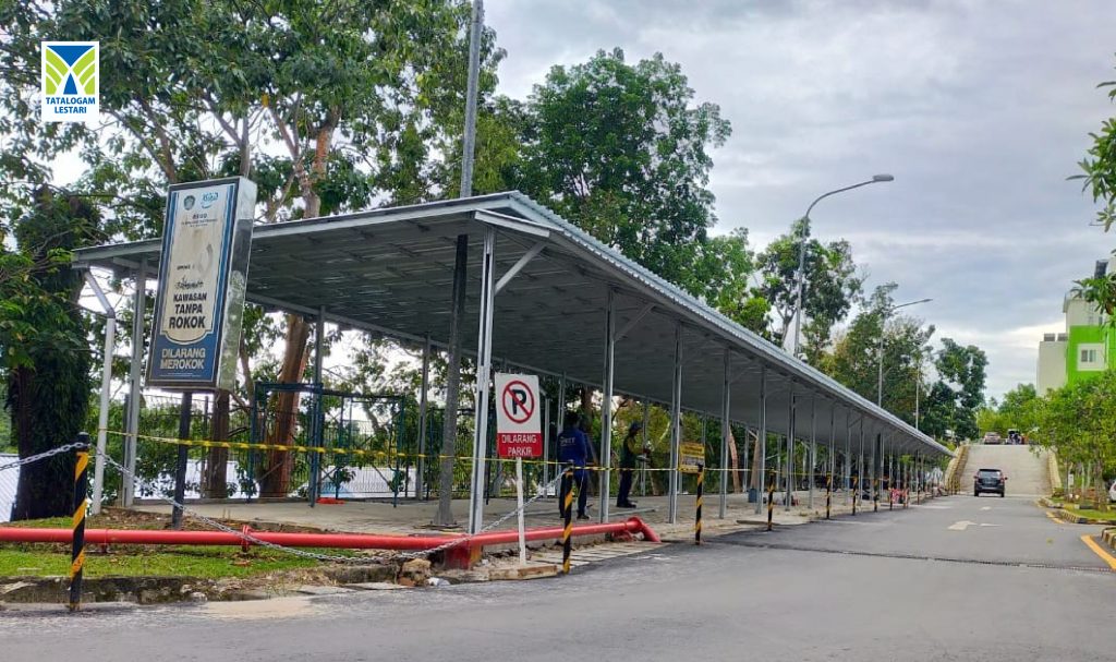 Foto 1 Kanopi Datar - Tatalogam Lestari