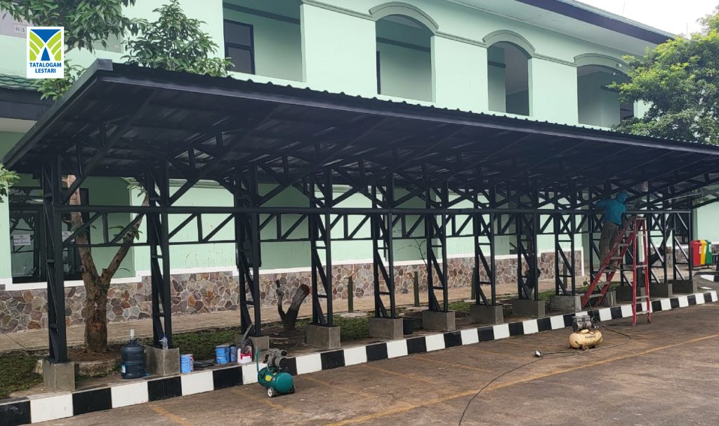 Foto 2 Kanopi Slope - Tatalogam Lestari