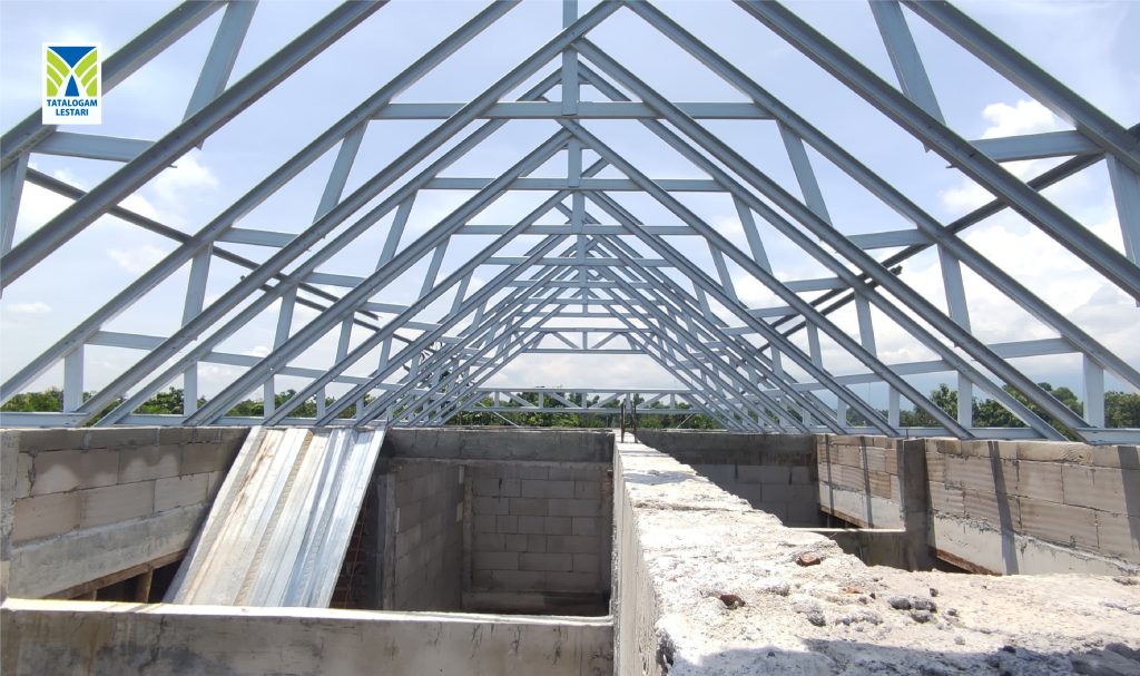 Foto 2 Rangka Atap Kanal C - Tatalogam Lestari