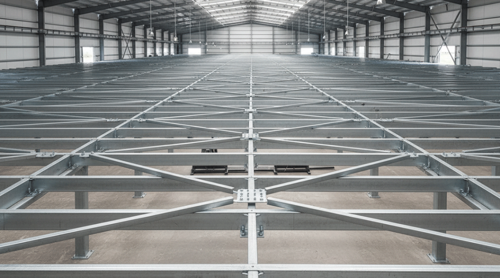 Ikatan angin baja ringan