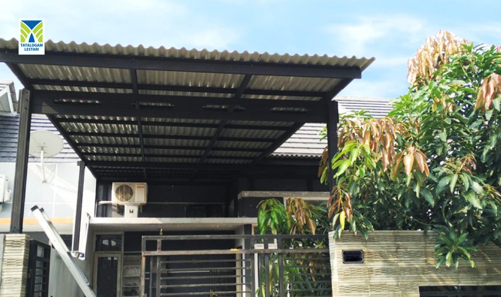 Foto 2 Model Kanopi Datar - Tatalogam Lestari