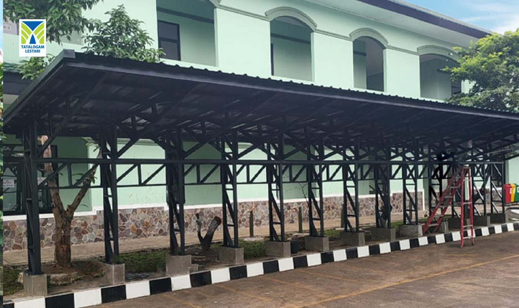 Foto 3 Model Kanopi Miring - Tatalogam Lestari