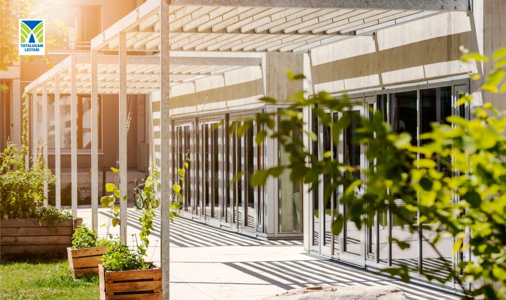 Foto 4 Kanopi Rangka Ekspos - Tatalogam Lestari