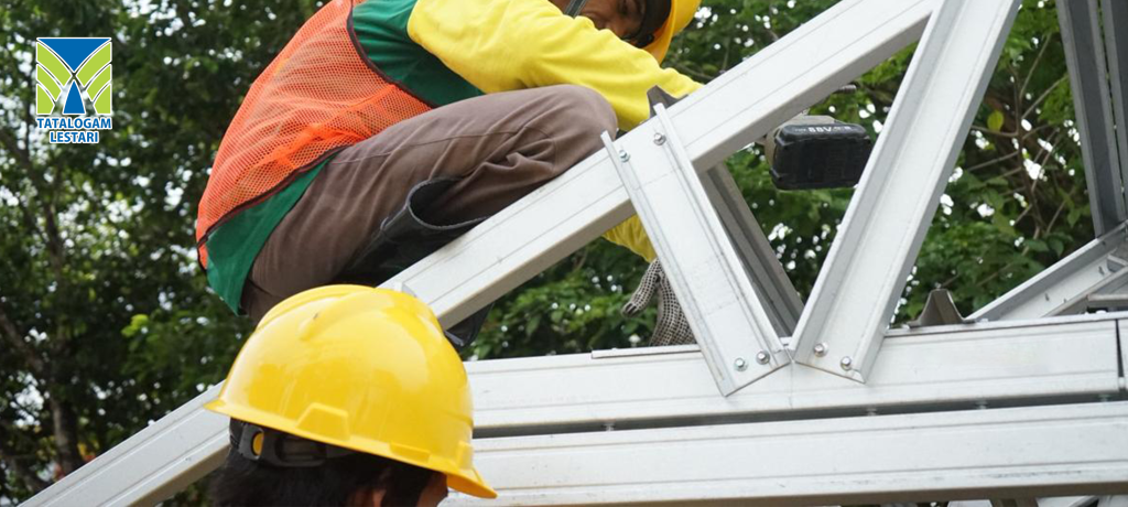 Detail sambungan baja ringan