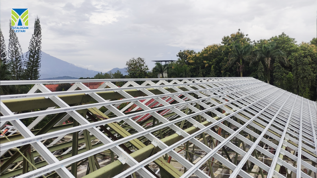 jarak antar reng baja ringan